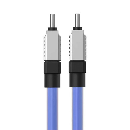 Cablu de Date Tip-C la Tip-C Incarcare Super Rapida PD100W, 2m Baseus CoolPlay, Albastru