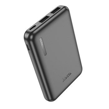 Baterie externa 2x USB, Tip-C, Micro-USB, 500mAh Hoco Journey, Black