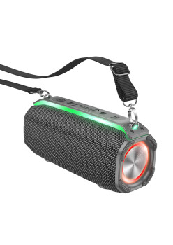 Boxa Portabila Fara Fir TF, USB, AUX, FM, BT 5.3, 10W Hoco Rick Sports, Gray