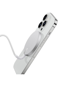 Incarcator Wireless MagSafe set 2 buc. ESR HaloLock, Silver