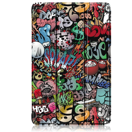 Husa tableta compatibila Samsung Galaxy Tab S9 Ultra, FoldPro cu Microfibra, Auto Sleep/Wake, Urban Vibe