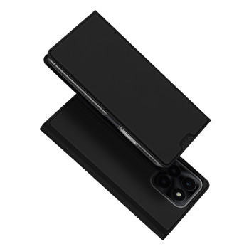 Husa Flip Honor X6a, Dux Ducis Skin Pro, Smart Pro Magnet, Negru