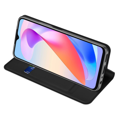 Husa Flip Honor X6a, Dux Ducis Skin Pro, Smart Pro Magnet, Negru