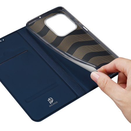 Husa Flip Honor X6a, Dux Ducis Skin Pro, Smart Pro Magnet, Negru