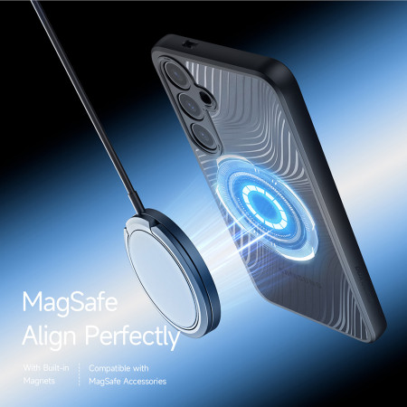 Husa pentru Samsung Galaxy S24, Atasare magnetica, Dux Ducis Aimo MagSafe, Black