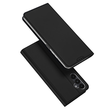 Husa Flip Samsung Galaxy A15, Dux Ducis Skin Pro, Smart Pro Magnet, Negru