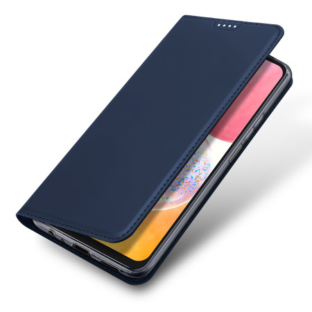 Husa Flip Samsung Galaxy A15, Dux Ducis Skin Pro, Smart Pro Magnet, Negru