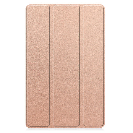 Husa tableta compatibila Samsung Galaxy Tab A9, FoldPro cu Microfibra, Auto Sleep/Wake, Rose Gold
