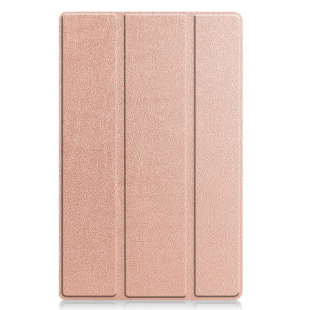 Husa tableta compatibila Lenovo Tab M10 3rd Gen TB328FU/TB328XU, FoldPro cu Microfibra, Auto Sleep/Wake, Rose Gold