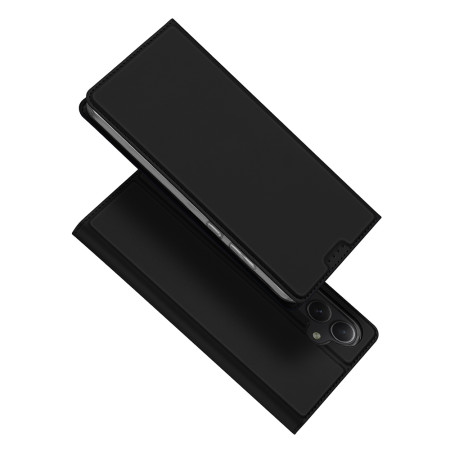 Husa Flip Samsung Galaxy S24 Plus, Dux Ducis Skin Pro, Smart Pro Magnet, Negru