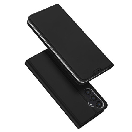 Husa Flip Samsung Galaxy S24, Dux Ducis Skin Pro, Smart Pro Magnet, Negru