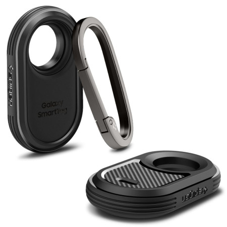 Husa Samsung Galaxy SmartTag2, Spigen, Rugged Armor, Matte Black