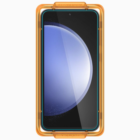 Folie pentru Samsung Galaxy S23 FE, set 2 buc. Spigen Glas.TR Align Master, Clear