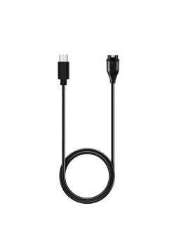 Incarcator pentru Garmin Watch, USB-C, 5W, 1m, Black