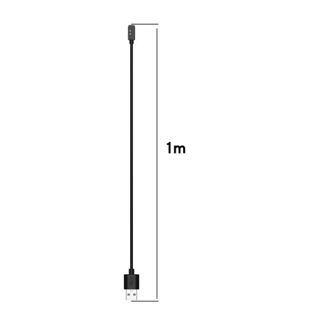 Incarcator pentru Xiaomi Watch USB, 3.5W, 1m, Black