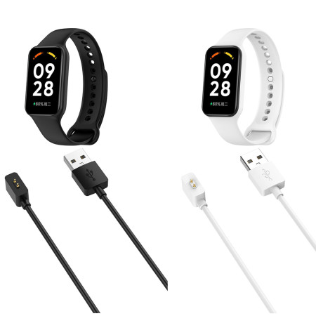 Incarcator pentru Xiaomi Watch, Mi Band 8, USB, 3.5W, 1m, Black