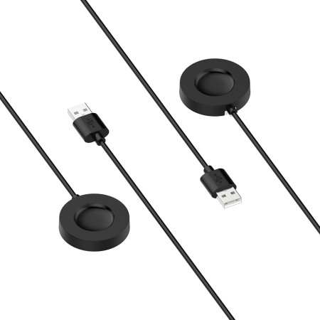 Incarcator wireless pentru Xiaomi Watch S1 Pro, USB, 4W, Black