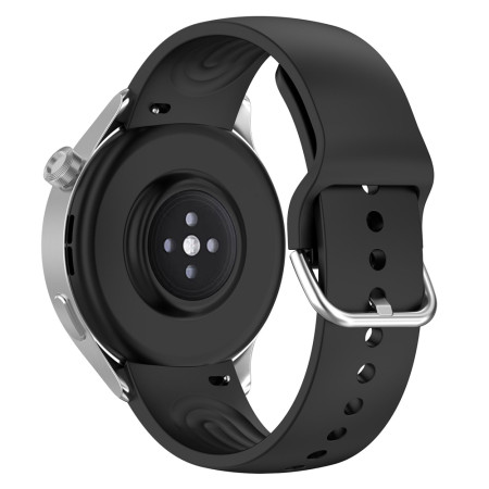 Curea pentru Huawei Watch GT 2 (46mm)/GT 2 Pro/GT 3 Pro (46mm)/Ultimate, Xiaomi Watch S1, W003, Black