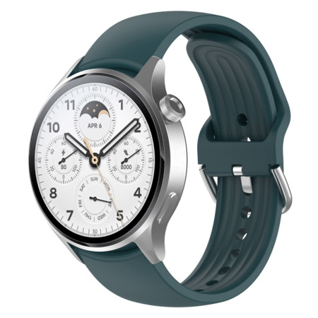 Curea pentru Huawei Watch GT 2 (46mm)/GT 2 Pro/GT 3 Pro (46mm)/Ultimate, Xiaomi Watch S1, W003, Green