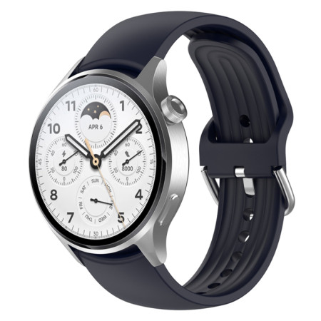 Curea pentru Huawei Watch GT 2 (46mm)/GT 2 Pro/GT 3 Pro (46mm)/Ultimate, Xiaomi Watch S1, W003, Ink Blue