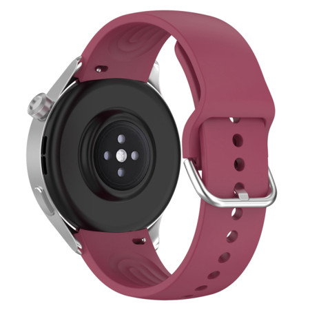 Curea pentru Huawei Watch GT 2 (46mm)/GT 2 Pro/GT 3 Pro (46mm)/Ultimate, Xiaomi Watch S1, W003, Wine Red