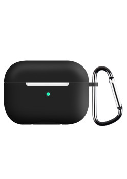 Husa compatibila Apple AirPods 3, Silicone, Smooth Ultrathin, Black