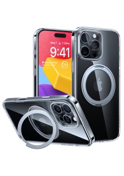Husa pentru iPhone 16 Pro - Torras Ostand Pro Series - Clear