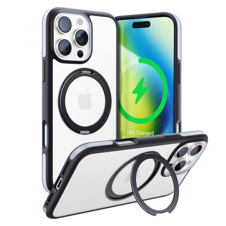 Husa pentru iPhone 16 Pro - Torras Ostand R Fusion Series - Black