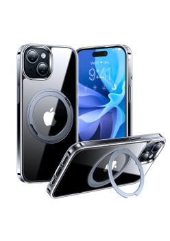 Husa pentru iPhone 15 - Torras Ostand Pro Series - Clear