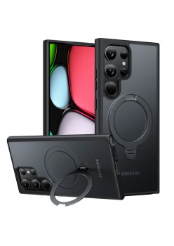 Husa pentru Samsung Galaxy S24 Ultra - Torras Ostand Spin - Black