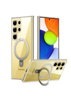 Husa pentru Samsung Galaxy S24 Ultra - Torras Ostand - Clear