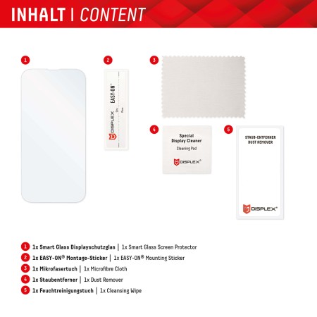 Folie pentru Samsung Galaxy A54 - Displex Smart Glass - Clear