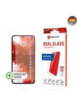 Folie pentru Samsung Galaxy S22 Plus 5G / S23 Plus - Displex Real Glass 2D - Clear