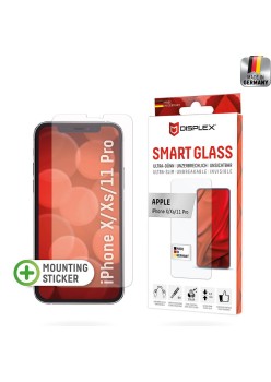 Folie pentru iPhone X / XS / 11 Pro - Displex Smart Glass - Clear
