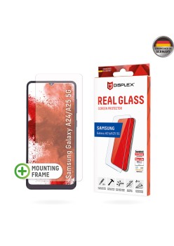Folie pentru Samsung Galaxy A24 / A25 5G - Displex Real Glass 2D - Clear