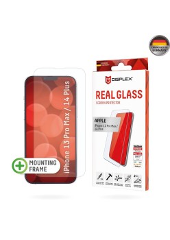 Folie pentru iPhone 13 Pro Max / 14 Plus - Displex Real Glass 2D - Clear