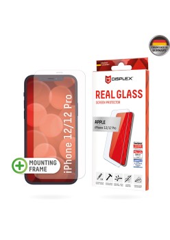 Folie pentru iPhone 12 / 12 Pro - Displex Real Glass 2D - Clear