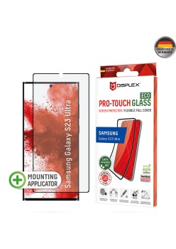 Folie pentru Samsung Galaxy S23 Ultra - Displex Pro Touch Glass Eco - Black