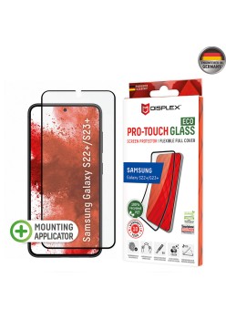 Folie pentru Samsung Galaxy S22 Plus 5G / S23 Plus - Displex Pro Touch Glass Eco - Black