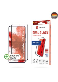 Folie pentru Samsung Galaxy S22 Ultra 5G - Displex Real Glass 3D - Clear