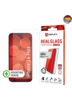 Folie pentru iPhone 14 Plus - Displex Real Glass + Case - Clear