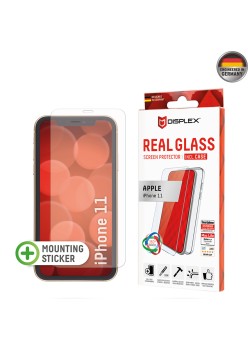 Folie pentru iPhone 11 - Displex Real Glass + Case - Clear