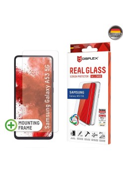 Folie pentru Samsung Galaxy A53 5G - Displex Real Glass + Case - Clear