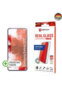 Folie pentru Samsung Galaxy S22 5G - Displex Real Glass + Case - Clear
