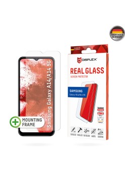 Folie pentru Samsung Galaxy A14 4G / A14 5G - Displex Real Glass 2D - Clear