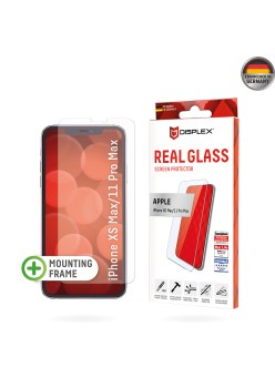 Folie pentru iPhone XS Max / 11 Pro Max - Displex Real Glass 2D - Clear