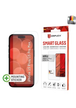 Folie pentru iPhone 15 Plus / 15 Pro Max - Displex Smart Glass - Clear