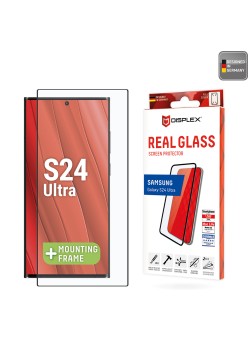 Folie pentru Samsung Galaxy S24 Ultra - Displex Real Glass Full Cover - Black