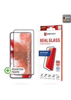 Folie pentru Samsung Galaxy S22 Plus 5G - Displex Real Glass Full Cover - Black