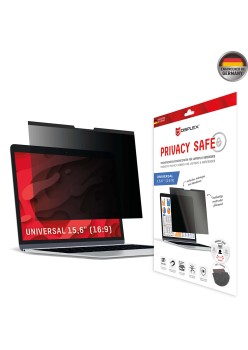 Folie pentru Laptop Universala 15.6", 16:9 - Displex Laptop Privacy Safe - Black